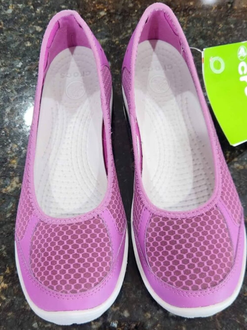Crocs Duet Busy Day Ballet Flats